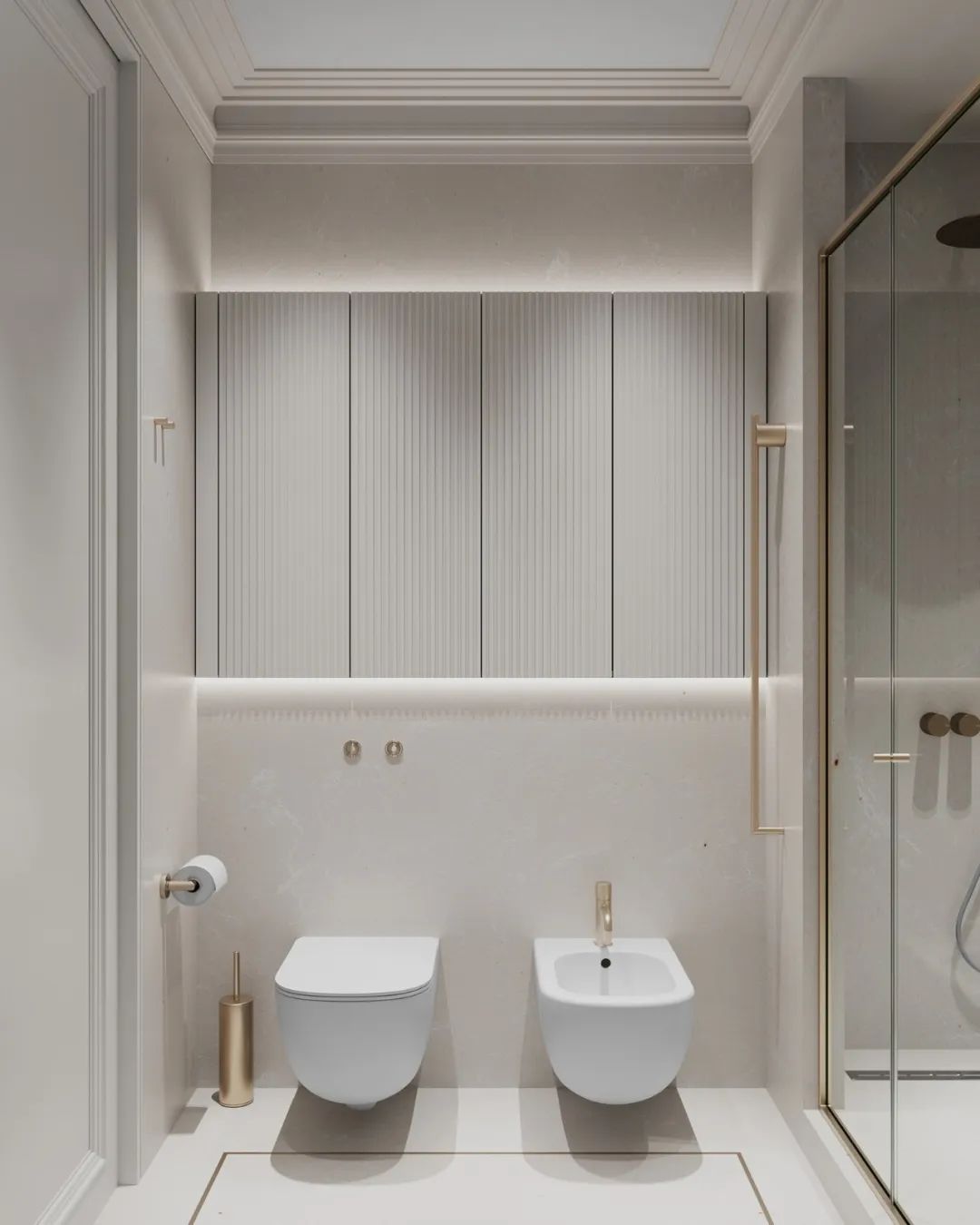 中性经典六口之家丨Ab Architects-59