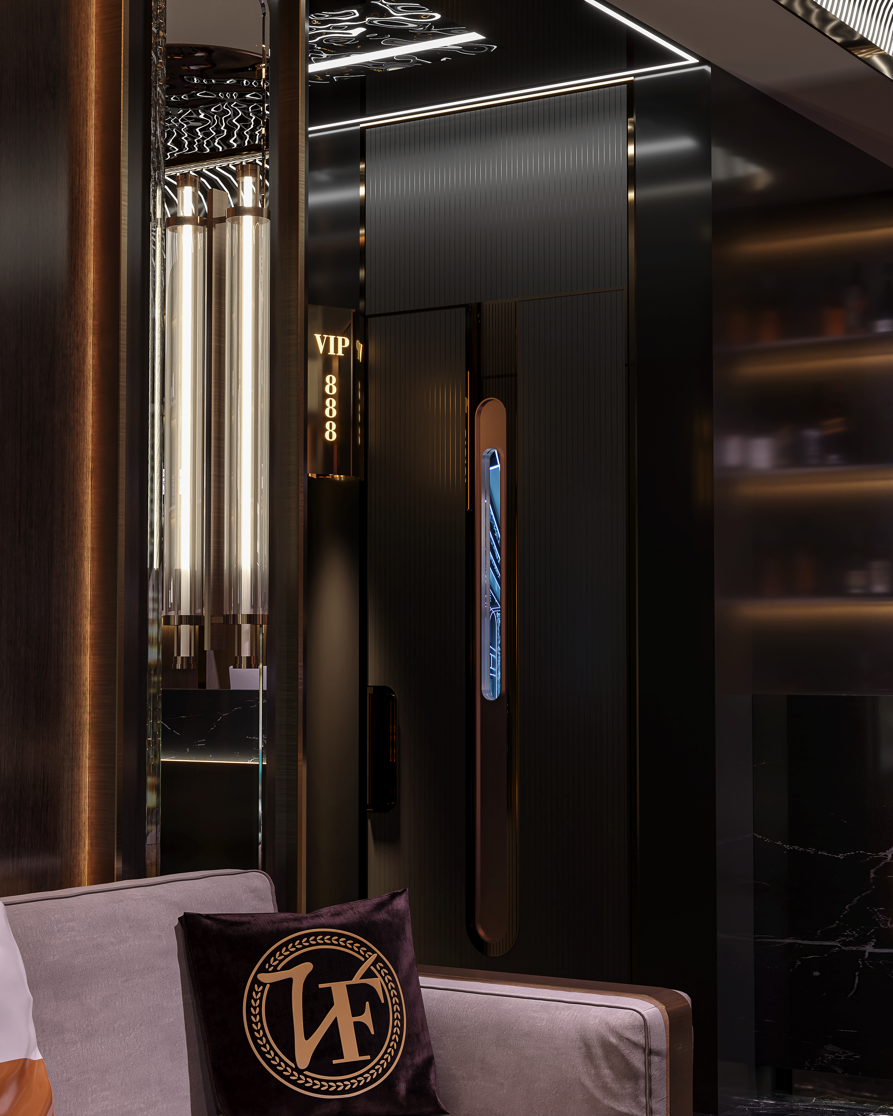 商务KTV效果图渲染-1