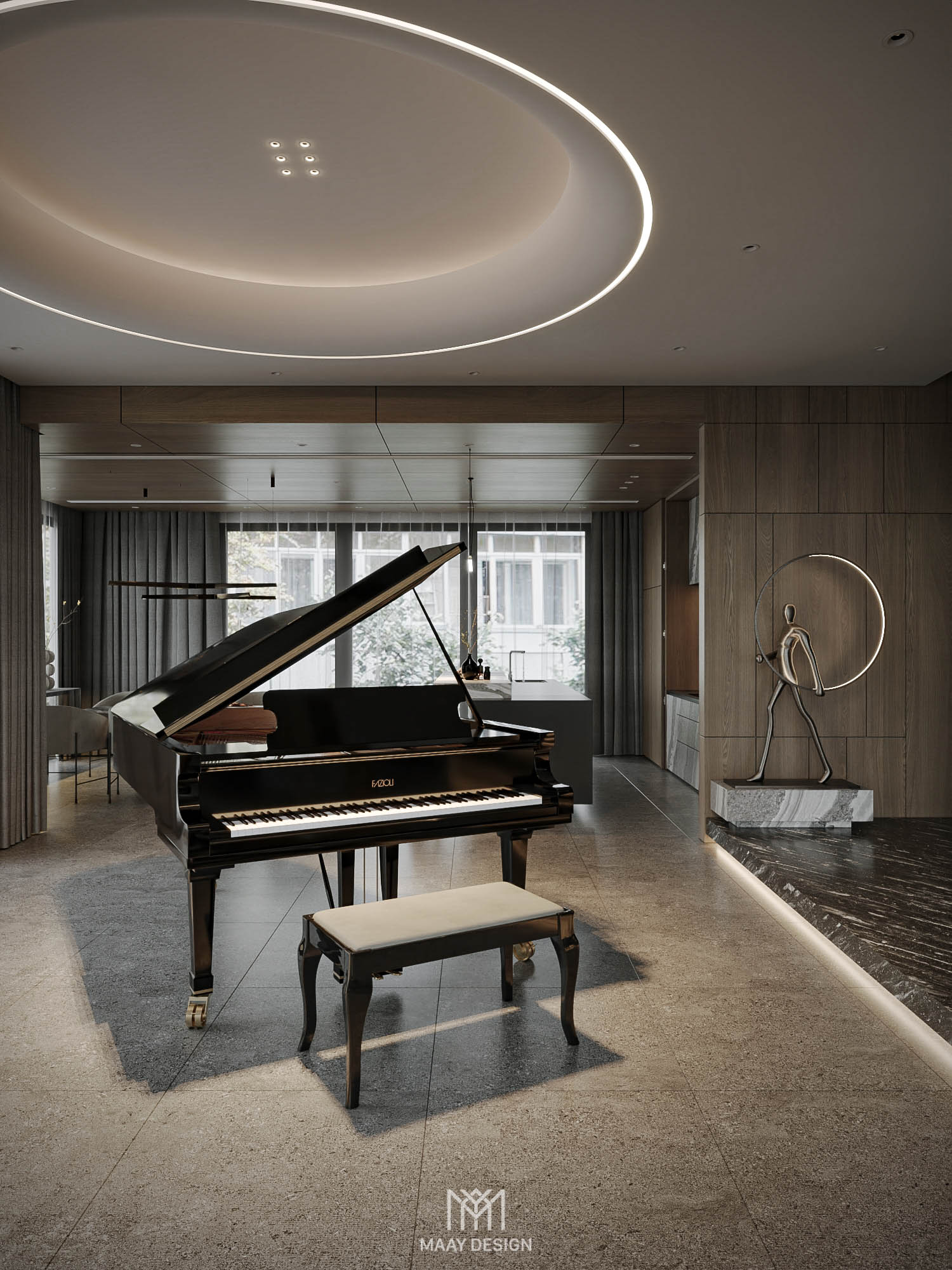 摩登别墅丨Trần Hiển-11