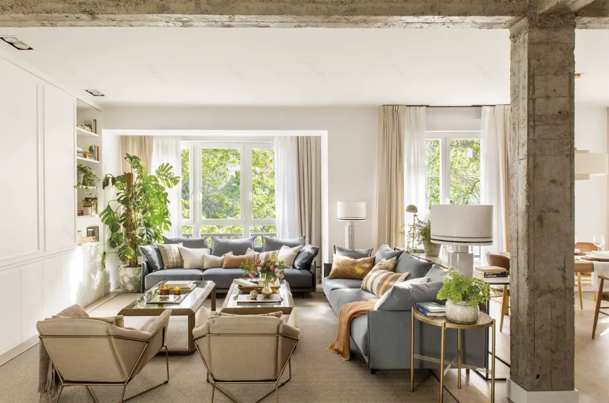 西班牙设计师打造现代优雅 Bilbao 公寓-1