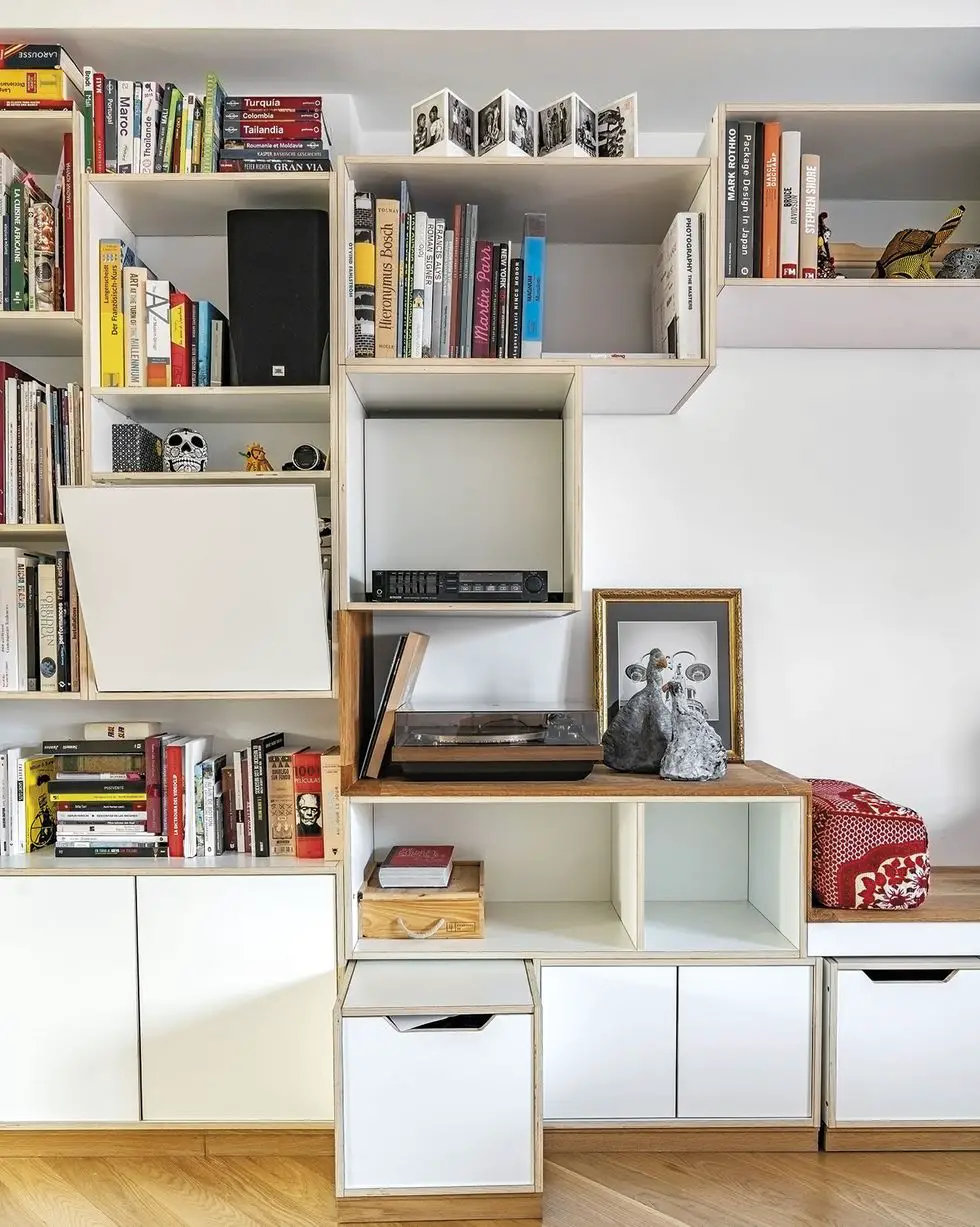 59 平米老屋翻新，西班牙设计师打造明亮舒适两居-7