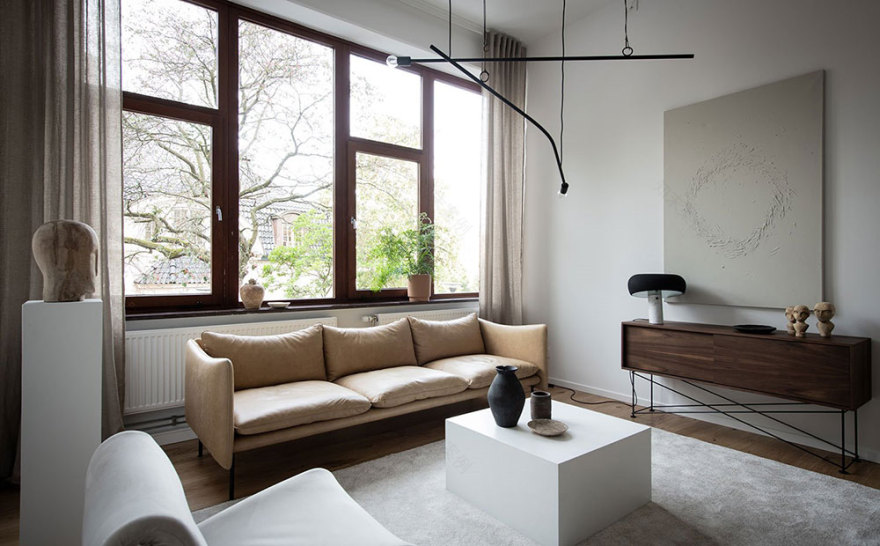 时尚阁楼公寓,原办公室变身温馨家居-12