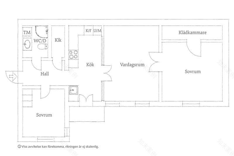 哥德堡 78 平米温暖舒适公寓设计-27