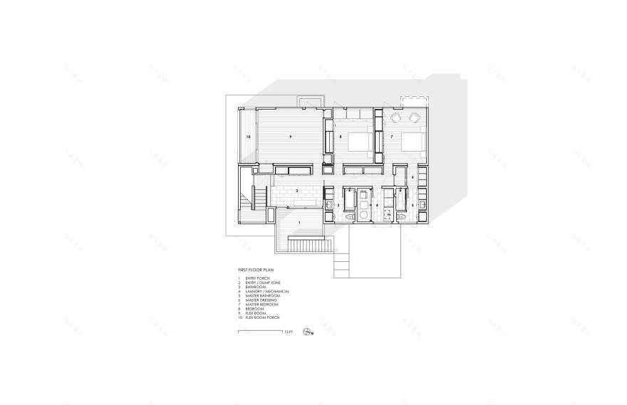 利多海滩别墅二号丨美国丨Resolution:4 Architecture-14