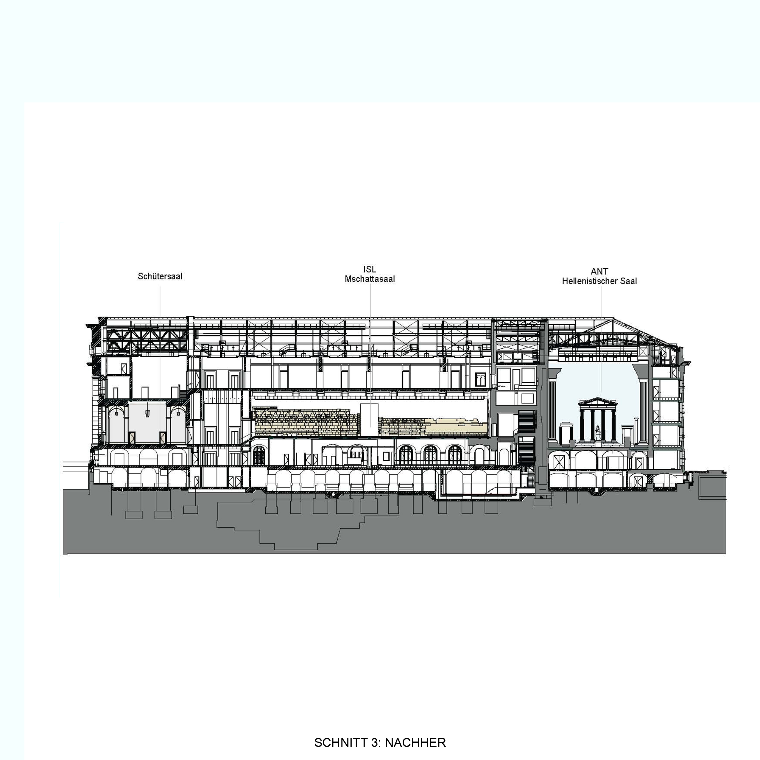 柏林佩加蒙博物馆修复与扩建项目丨德国柏林丨O. M. Ungers-29