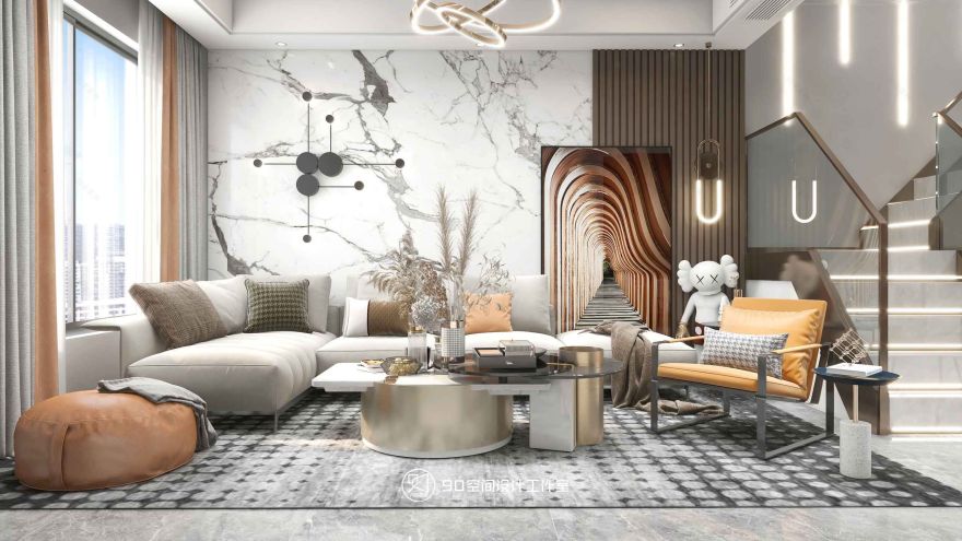 《执迷不悟》轻奢 300 平方别墅-15