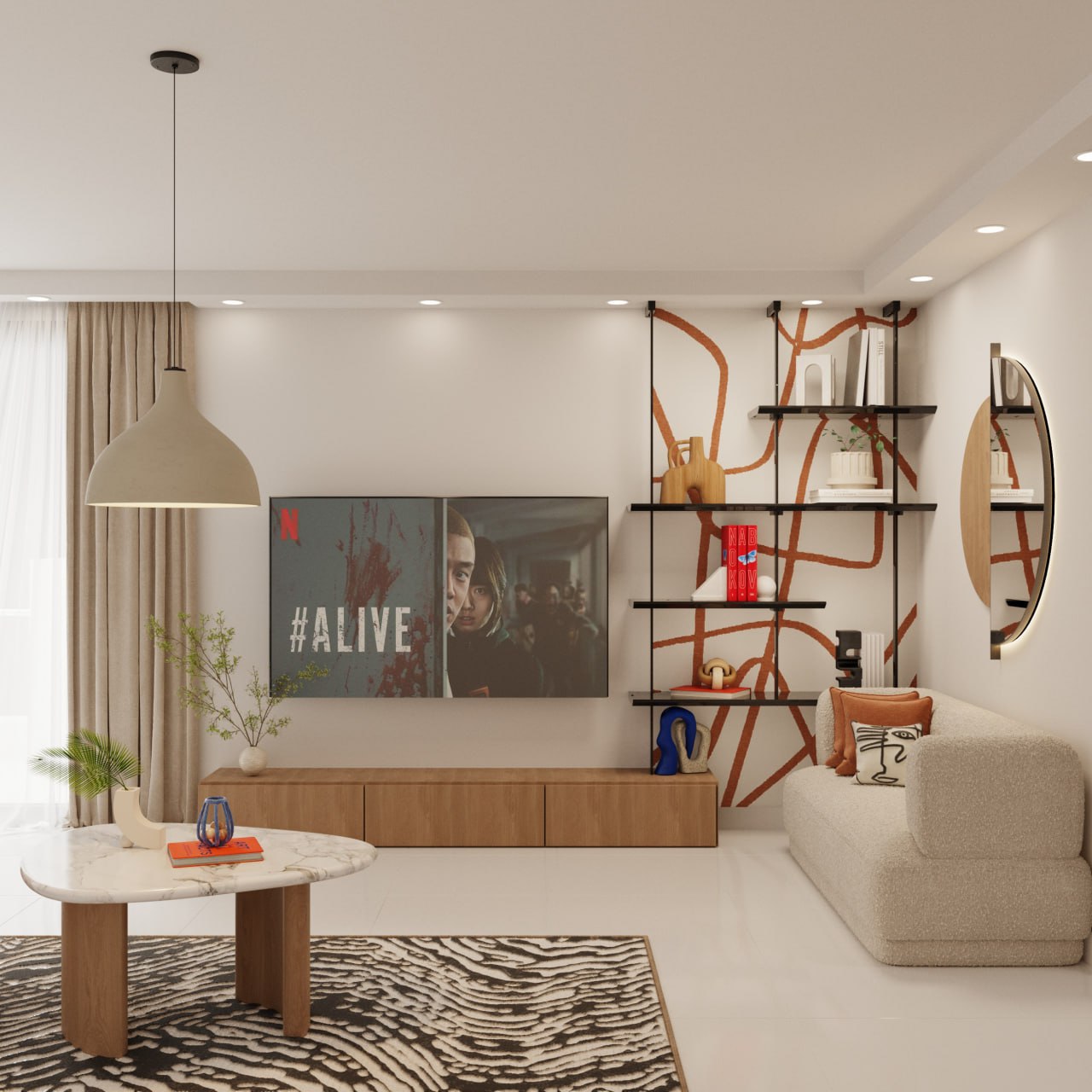 Chalet Design 
Scandic Resort located in Hurghada-5