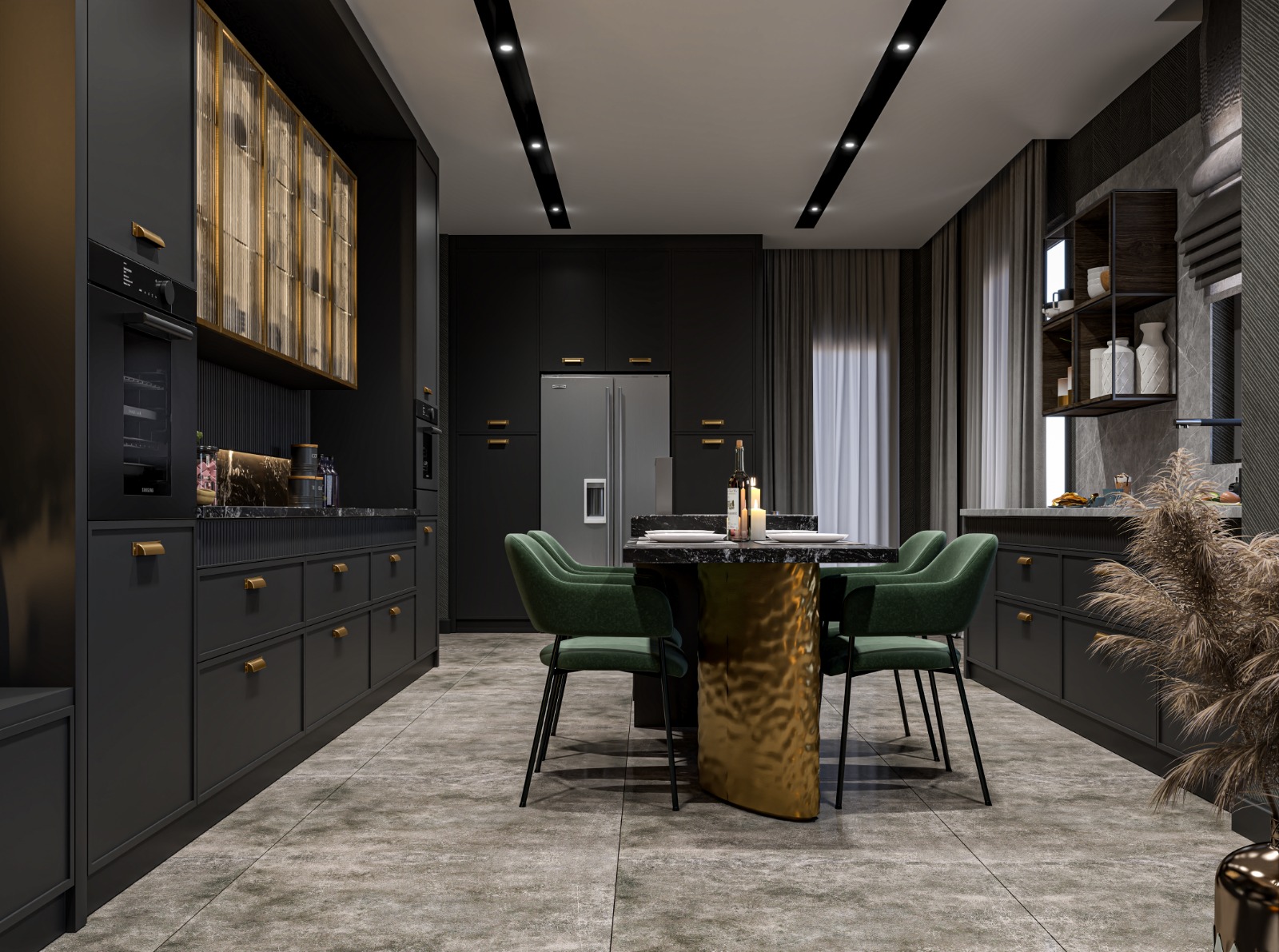 İ.A Kitchen İnterior Design-2