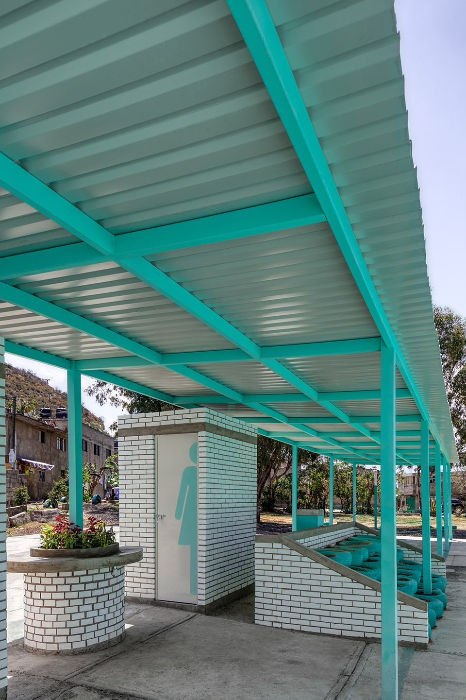 墨西哥 XicoParque Sur 23 社区运动场丨All Arquitectura-20