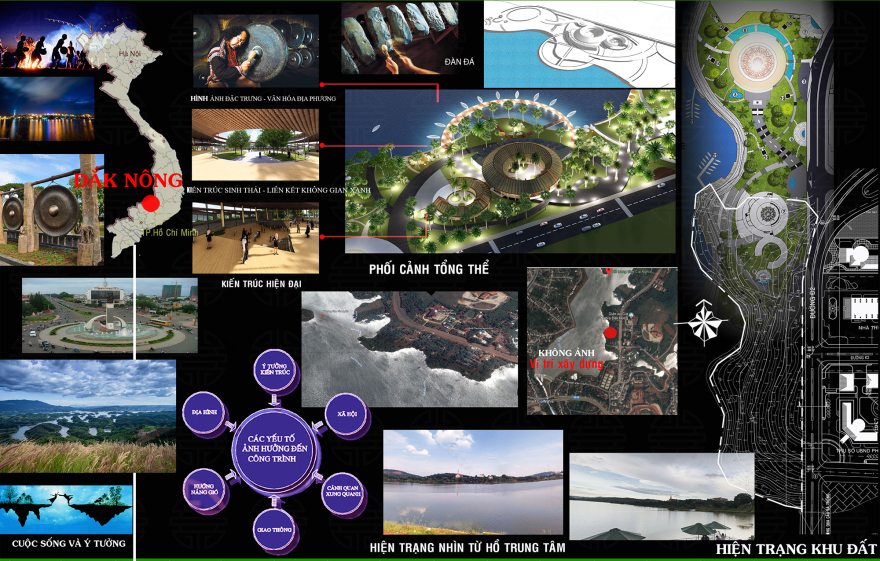 Đắk Nông省博物馆,图书馆及公园综合体丨Phúc Tân Việt设计公司-4