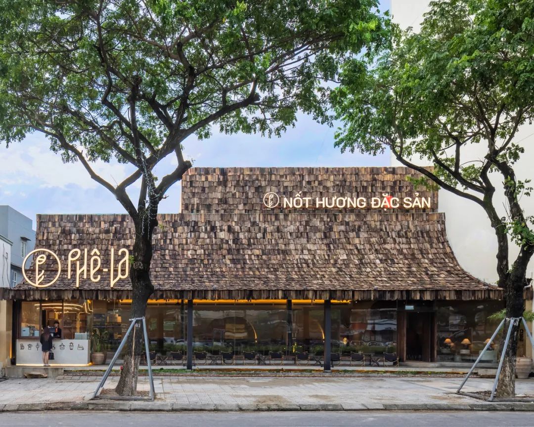300 m²越南咖啡厅,Phe La Da Nang茶馆-4