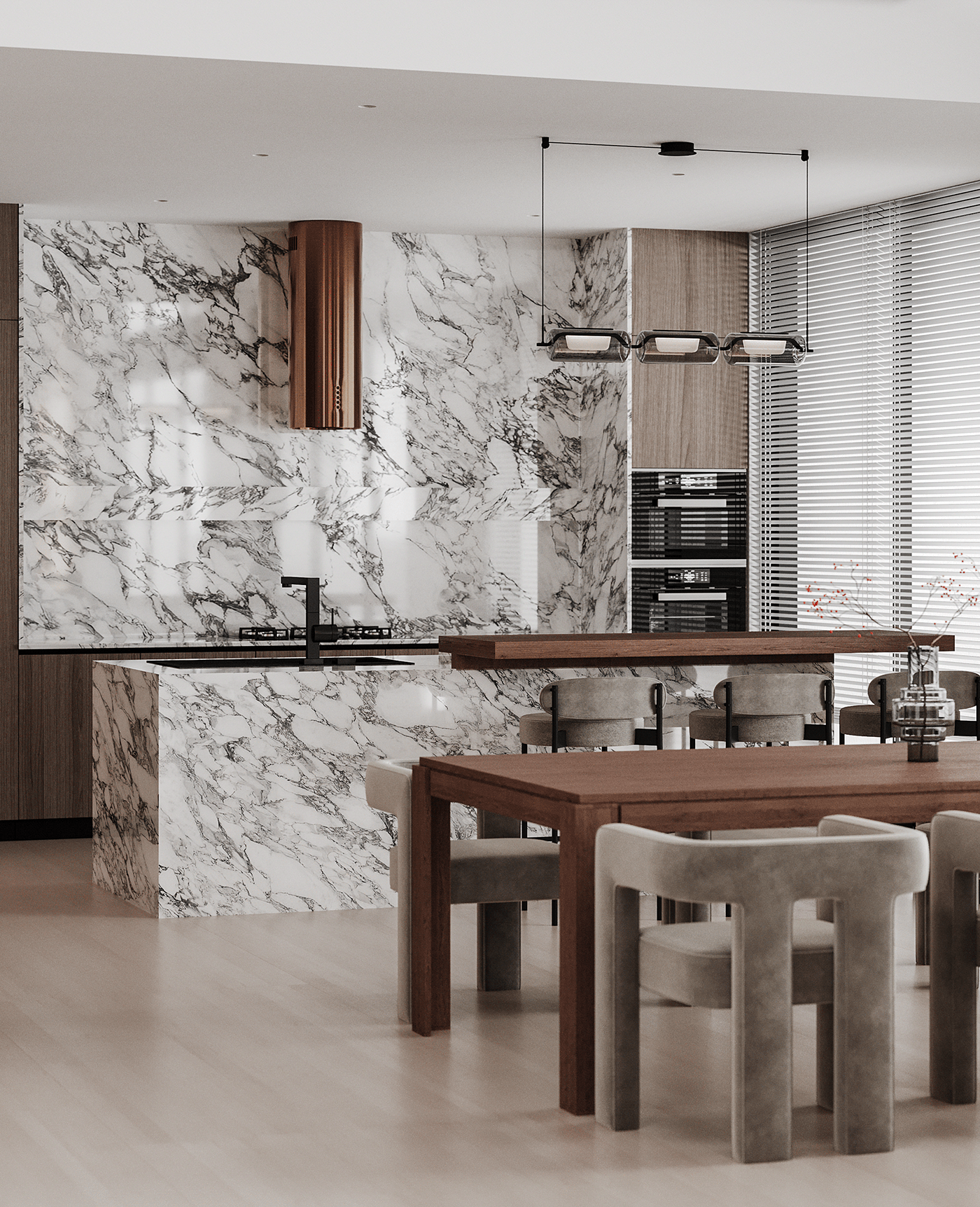 质感复式空间设计，大气简约！-4