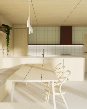 山间木屋室内设计