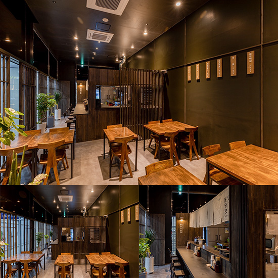 16 坪黑白色调简约风钱卡斯咖啡厅-1