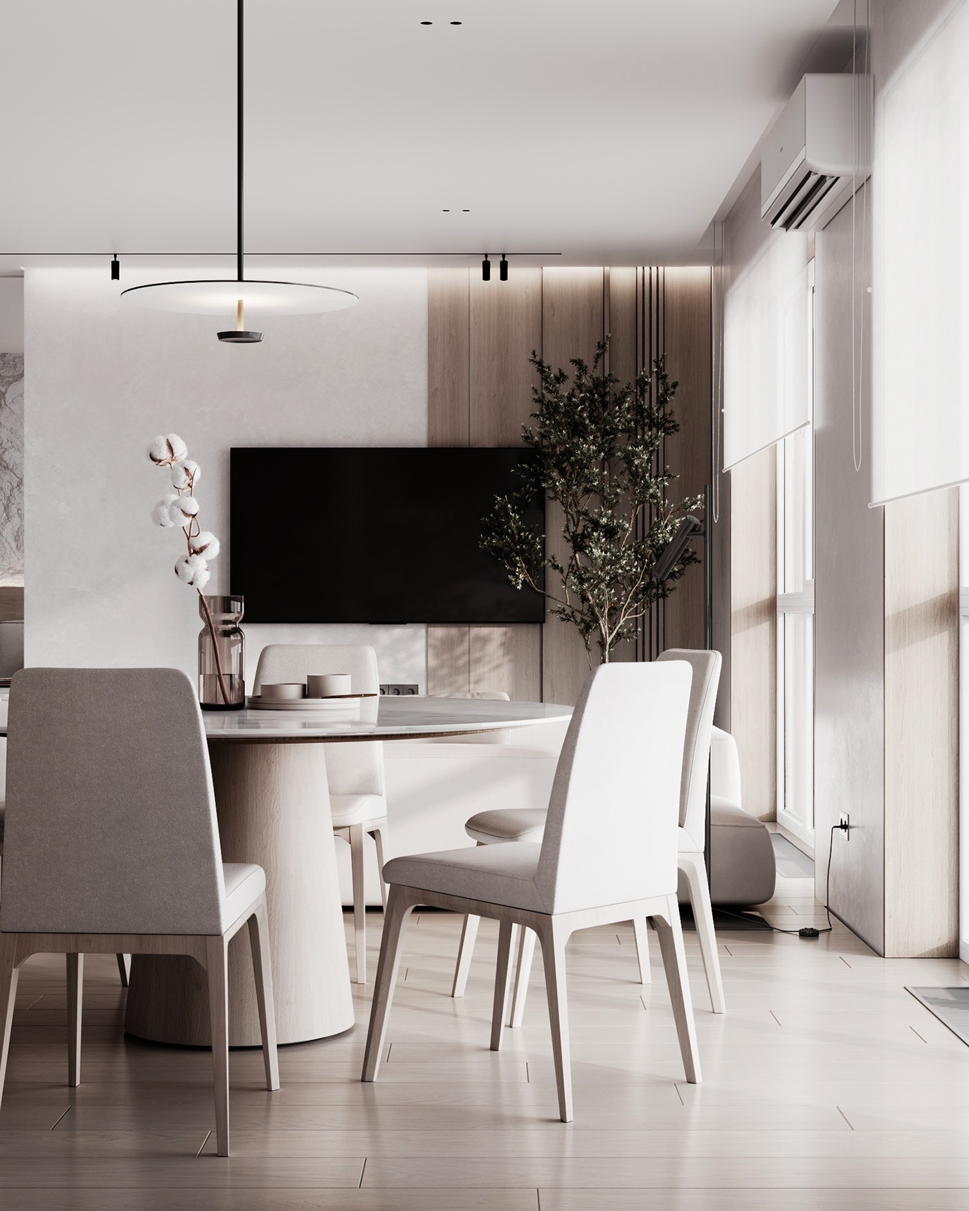 73㎡浅色系公寓设计 既舒适又温馨！-9