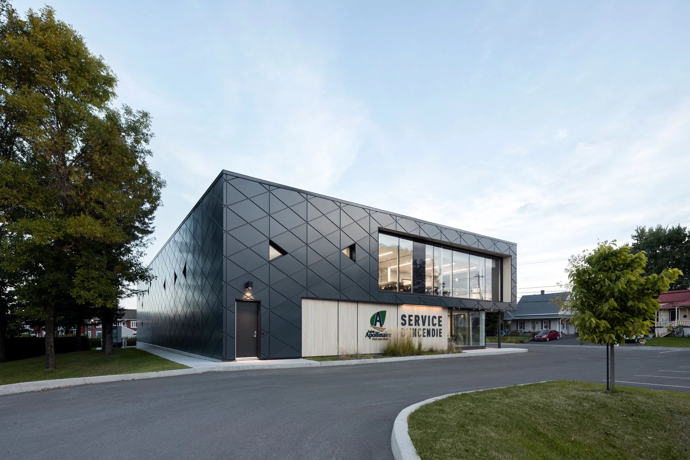 圣阿波利奈尔消防站丨加拿大魁北克丨CCM2 建筑事务所-37