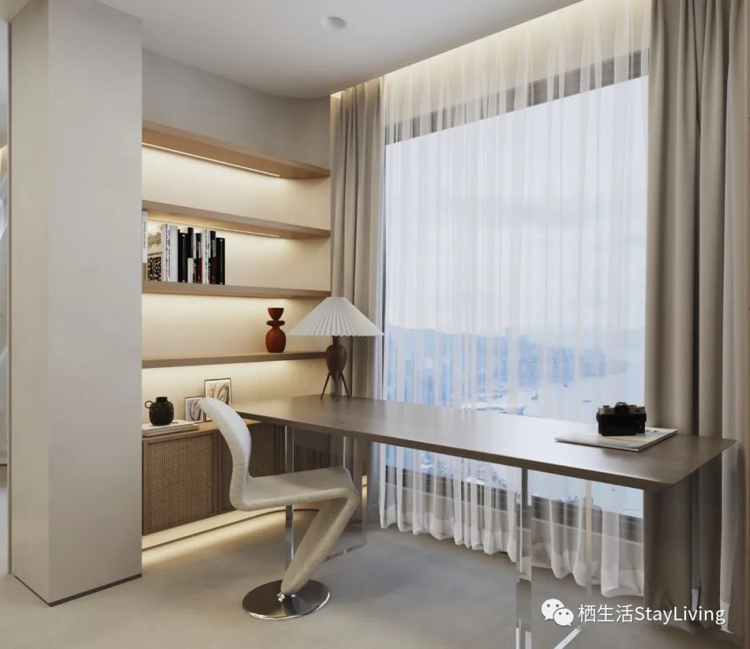 深圳上寮花园侘寂美学居室丨中国深圳丨栖设计团队-33