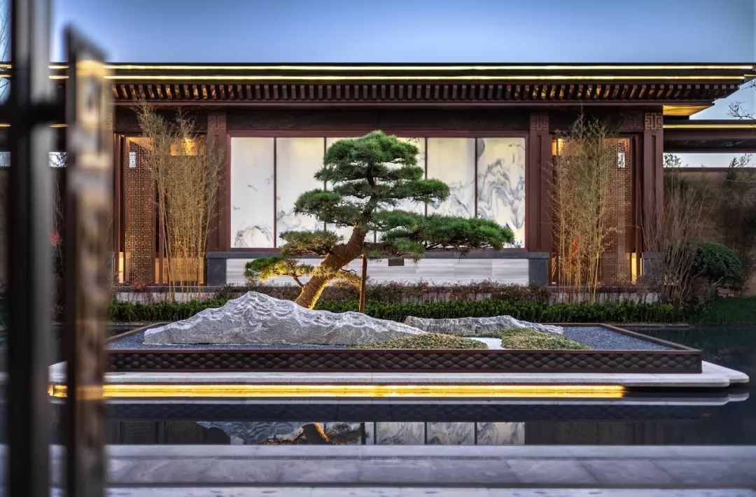 汉华·原上销售中心 | 布鲁盟设计的新中式售楼中心之美-13