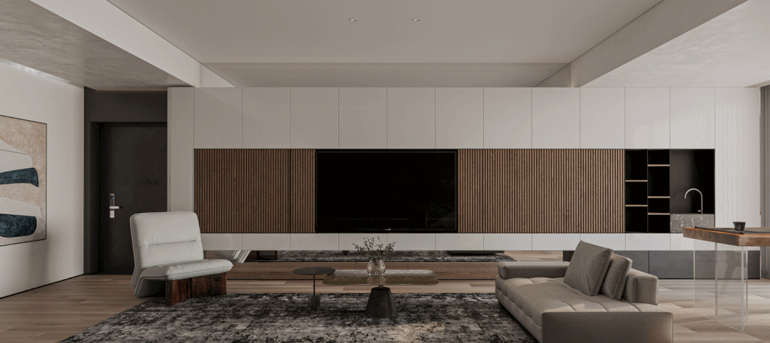 129m²全能格局舒适家|临湖苑|御品设计-1