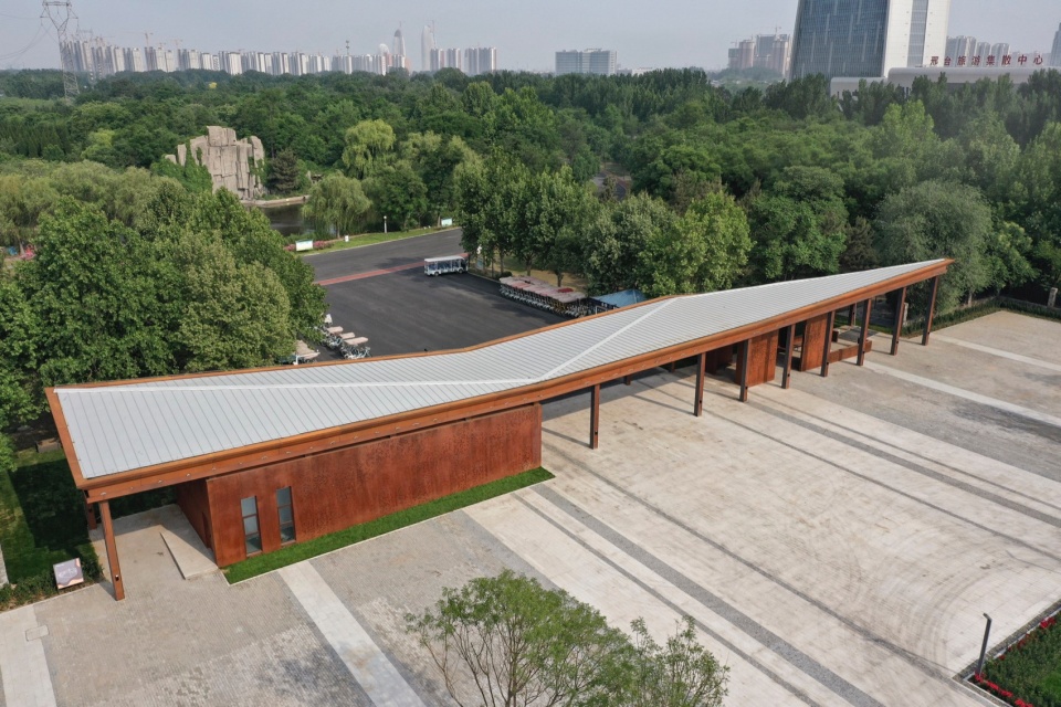 芦苇廊,观鸟屋等·邢襄生态园景观建筑系列丨中国河北丨北林风景建筑研究中心  段威工作室,上海领沃园林设计事务所  李工作室-80