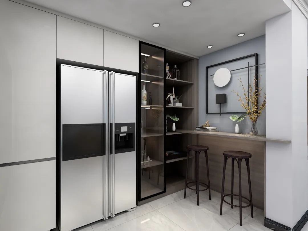 90 后夫妻的现代轻奢风双层别墅 | 简约、质感、共享美好食光-52