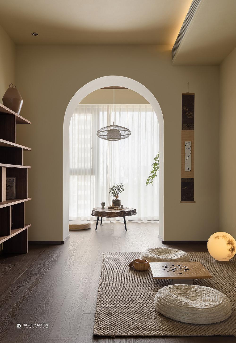 华侨城红坊216㎡侘寂风江景宅-66