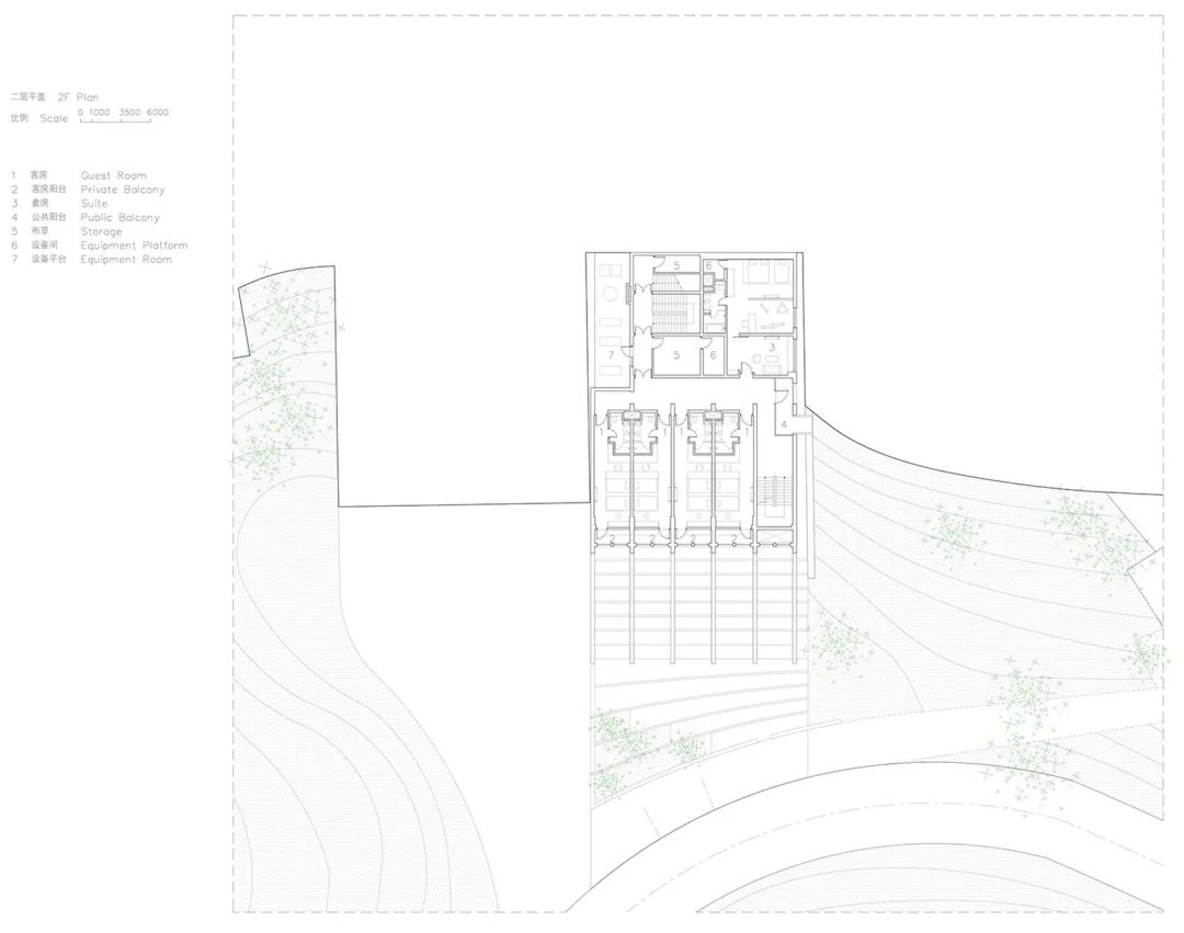乡村梯田中的光影酒店 · 棠之酒店丨中国郴州丨米凹工作室-111