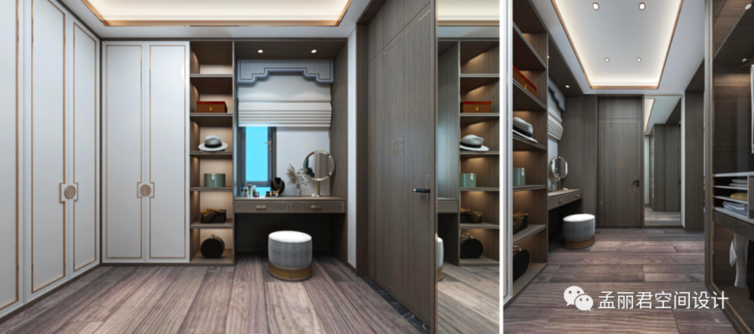 绿城玫瑰园别墅 · 中式轻奢的诗意生活丨中国淄博丨孟丽君空间设计-16