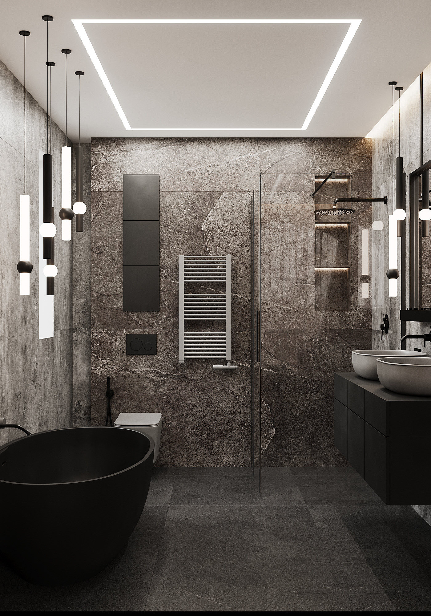 80㎡公寓设计 氛围感超足！-21