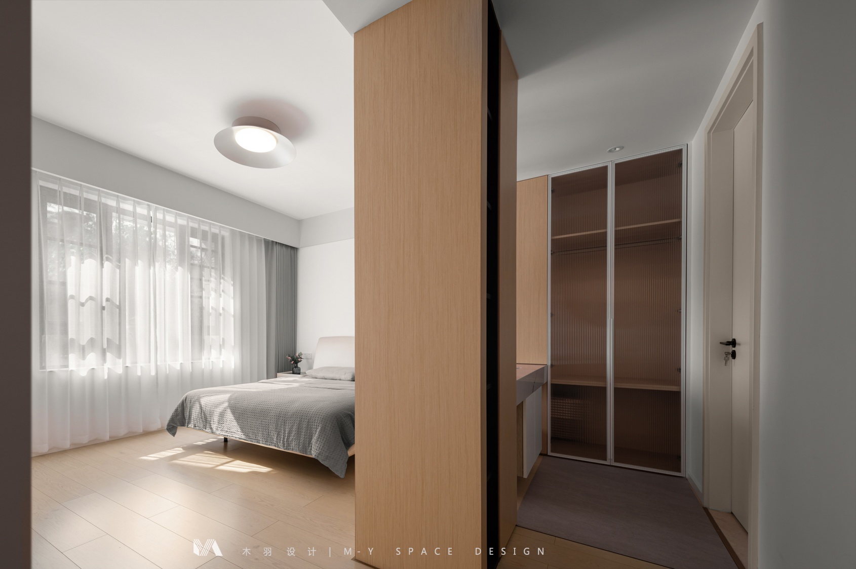 175㎡大平层原木风设计丨中国武汉丨武汉木羽设计-15