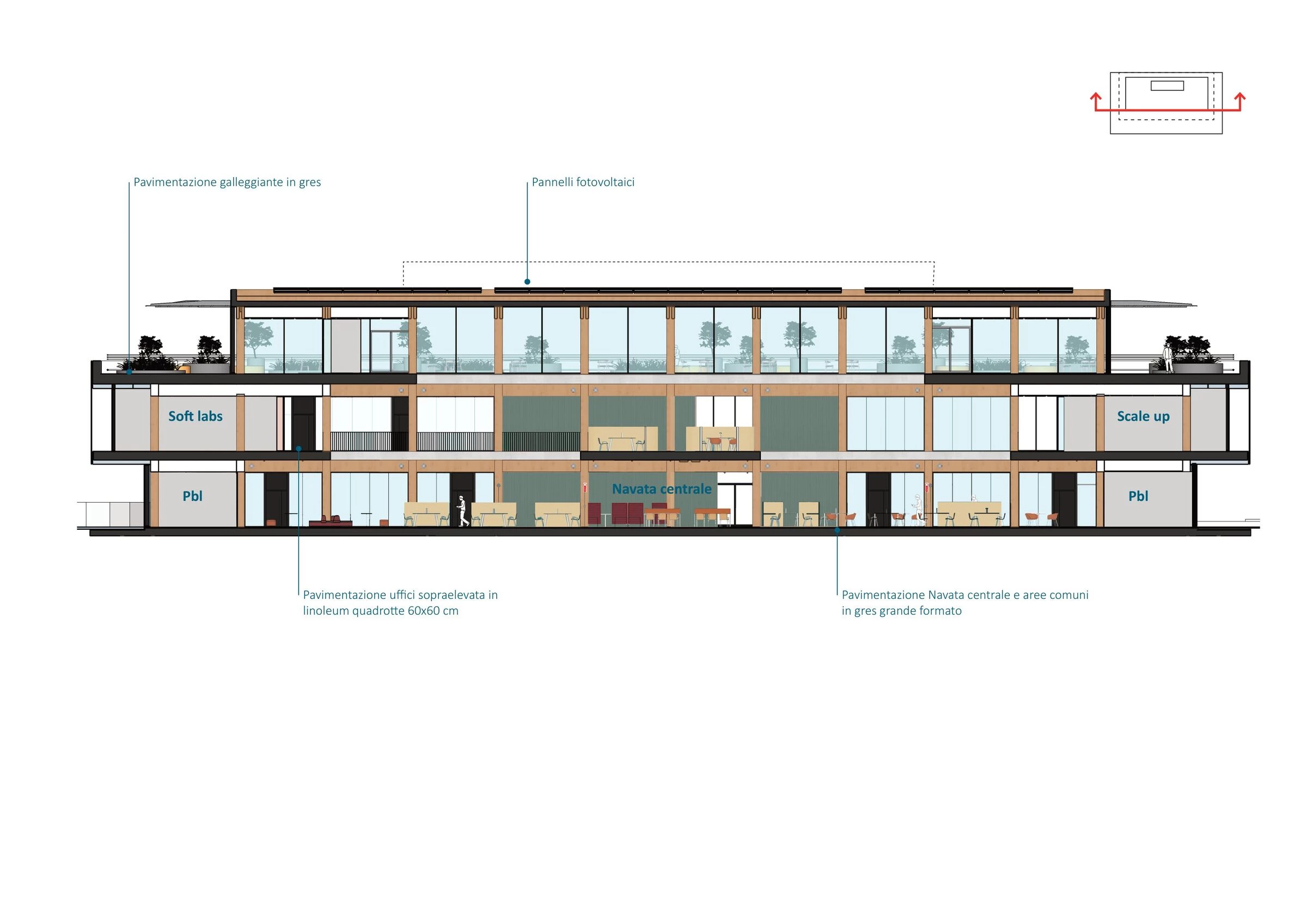 罗伯托·罗卡创新大楼丨意大利米兰丨Filippo Taidelli Architetto-50