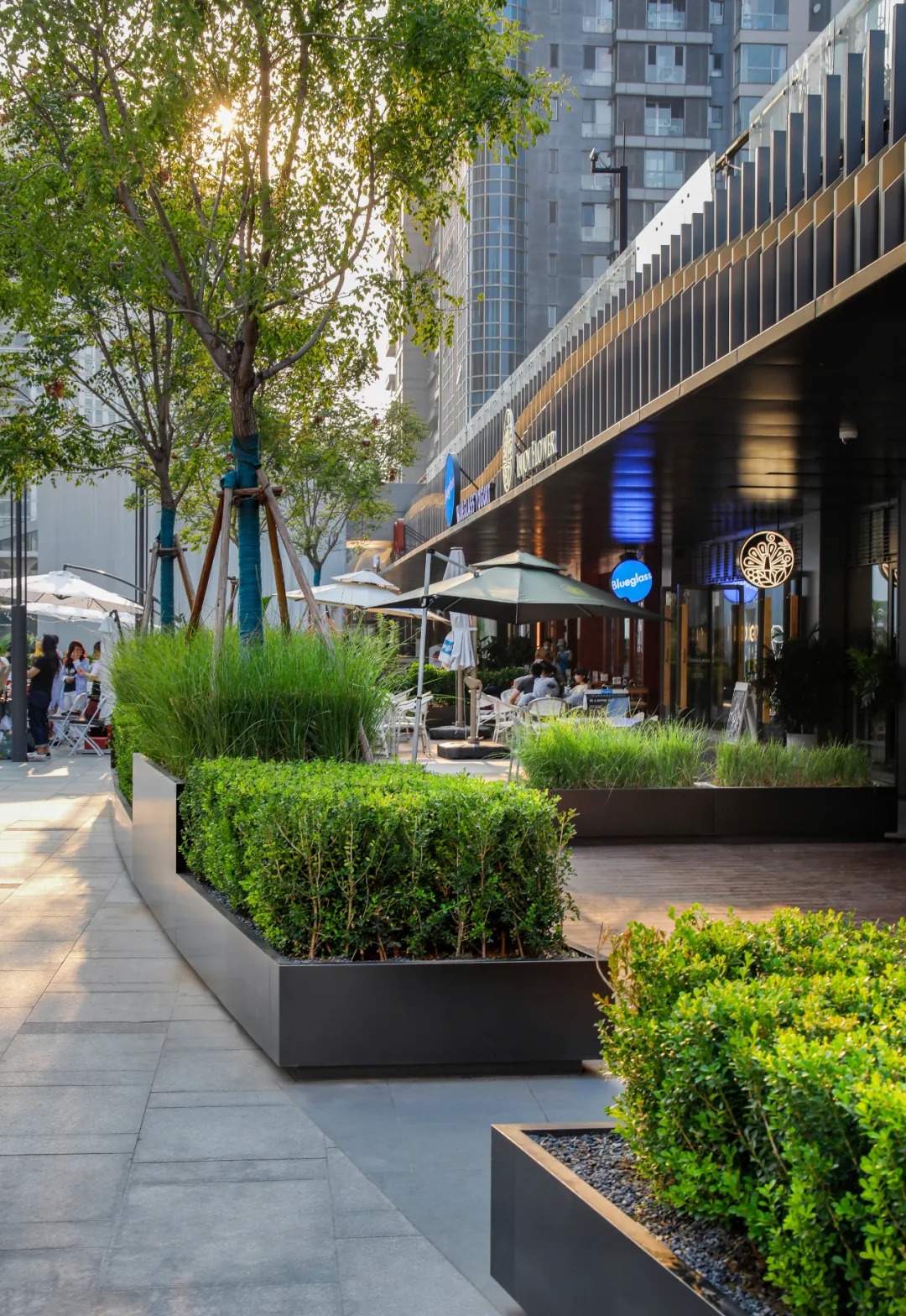 UMS里表都会丨北京朝阳区三元桥里巷InStreet 景观设计 丨中国北京-47