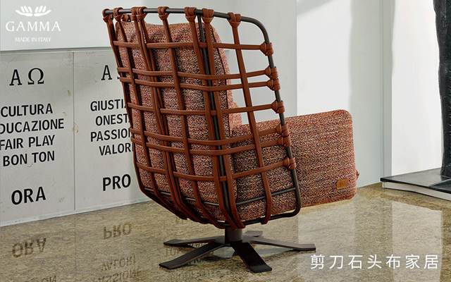 GAMMA 休闲椅丨意大利进口家具品牌 GAMMA-12