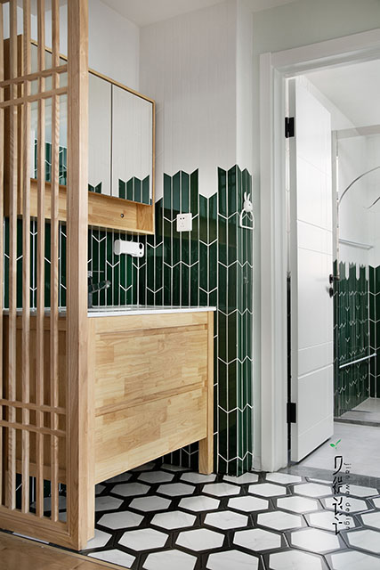 日式原木风三口之家丨中国深圳丨见微陈设艺术-60