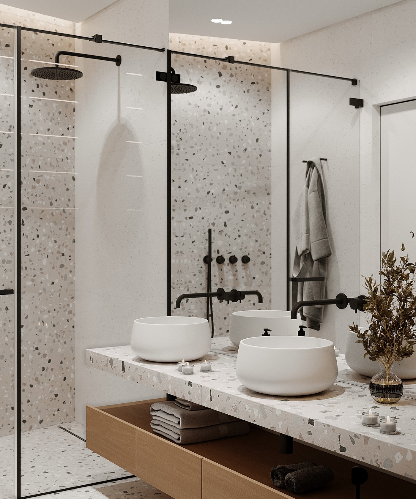 原木遇上黑白  暗黑轻奢也太耐看了-10