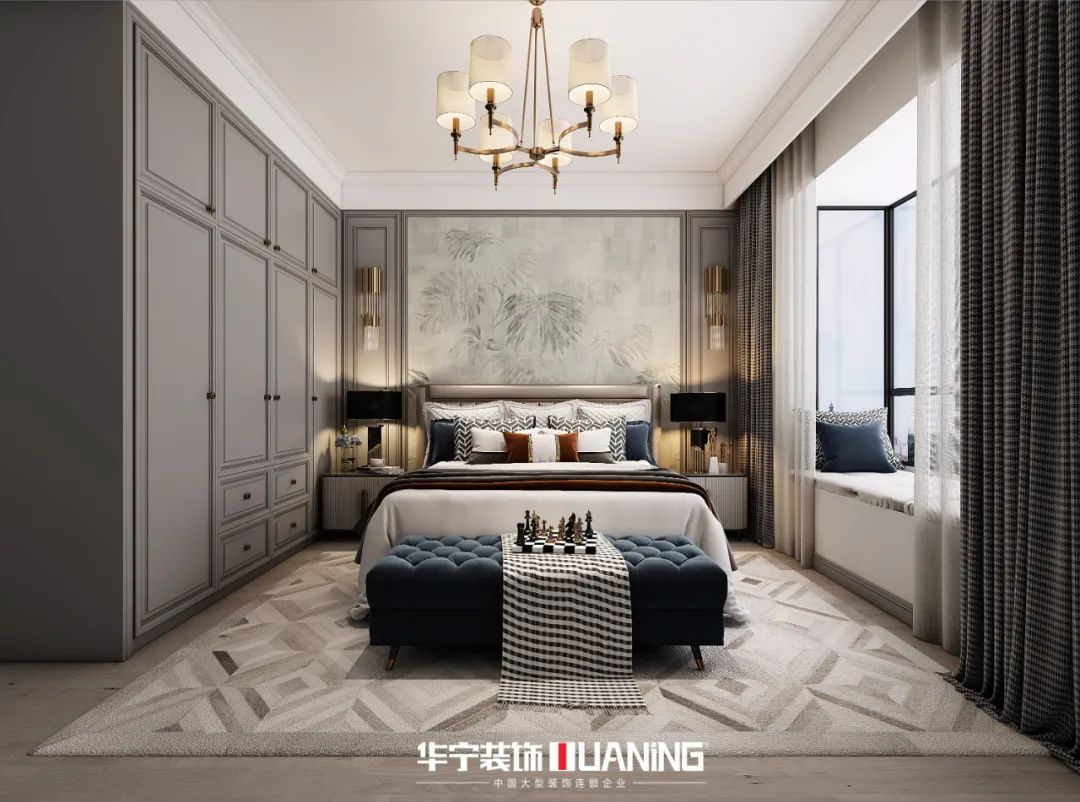 聂敏 | 230㎡美式轻奢雅宅，精致摩登生活-64