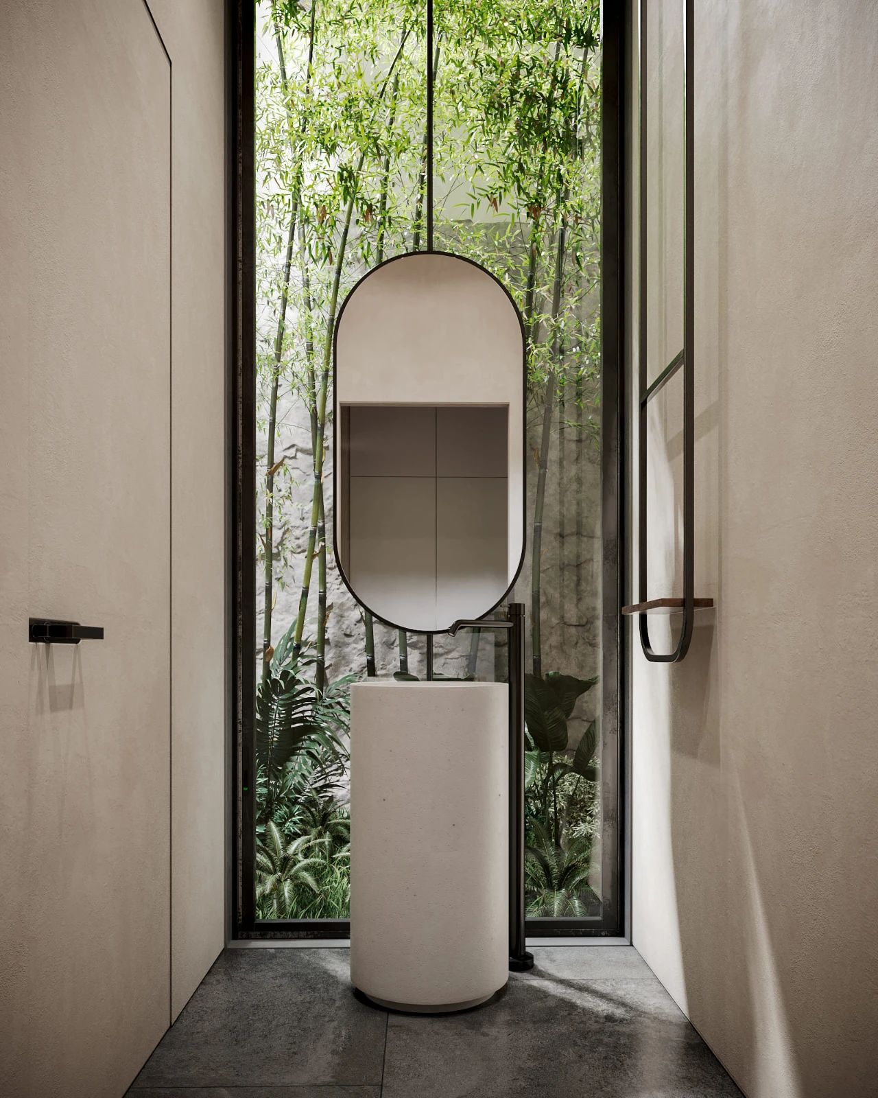 504㎡三层极简别墅设计丨LeQB Architects-18