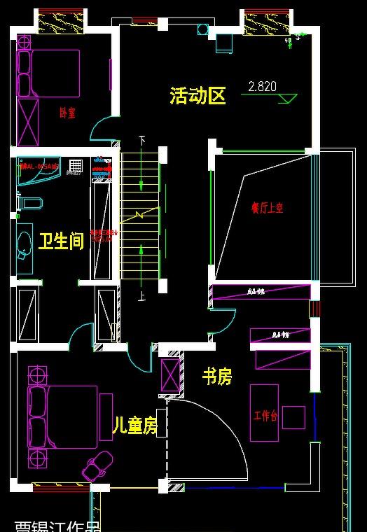 天津半岛蓝湾 580 平米豪华别墅设计-97