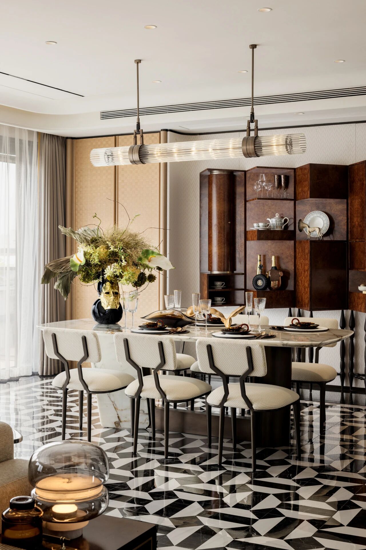 新作｜则灵艺术  东原 · 九章赋雅院 304m²叠墅-15