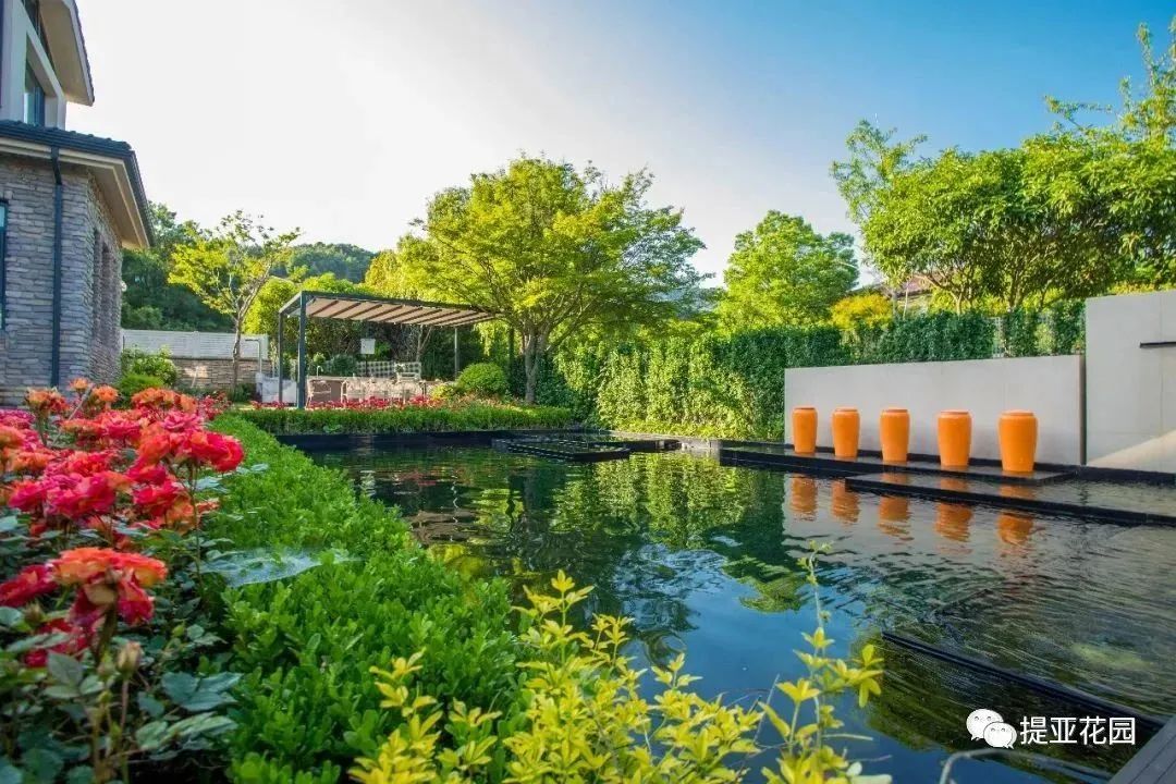 聆湖轩50号别墅花园设计丨中国宁波丨提亚生态科技(浙江)有限公司-28