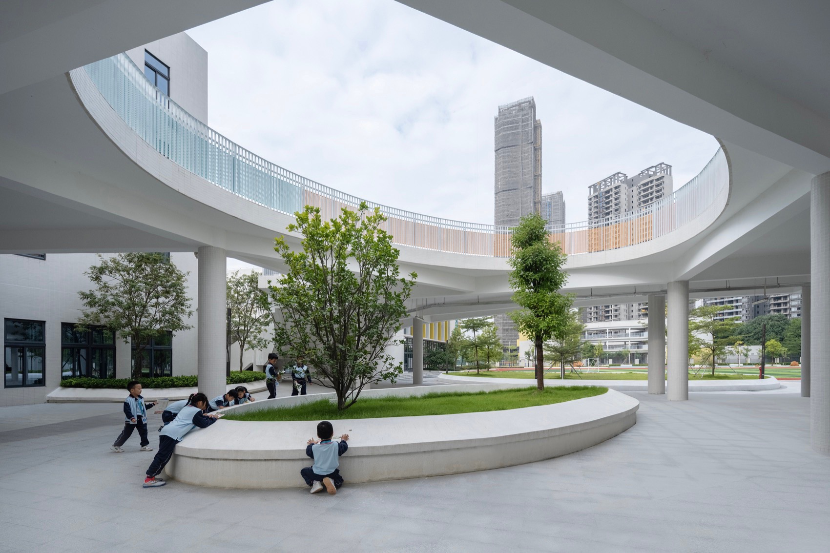 广州市南沙小学珠江湾校区 / 汉森伯盛国际设计集团-32