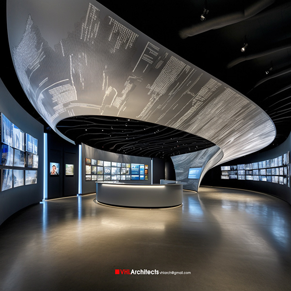 Future art exhibition center with NFT art & crypto art-7