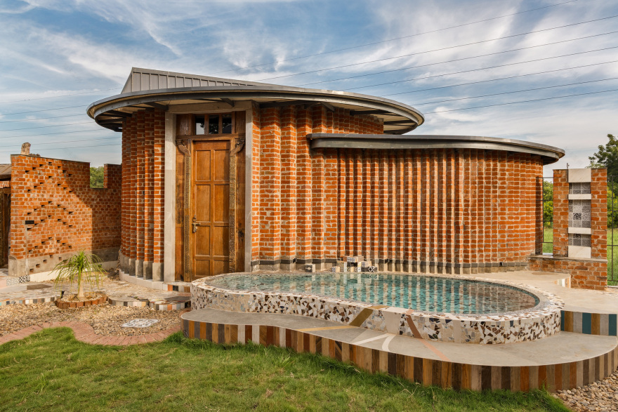 自给自足的农舍丨印度丨Manoj Patel Design Studio-11