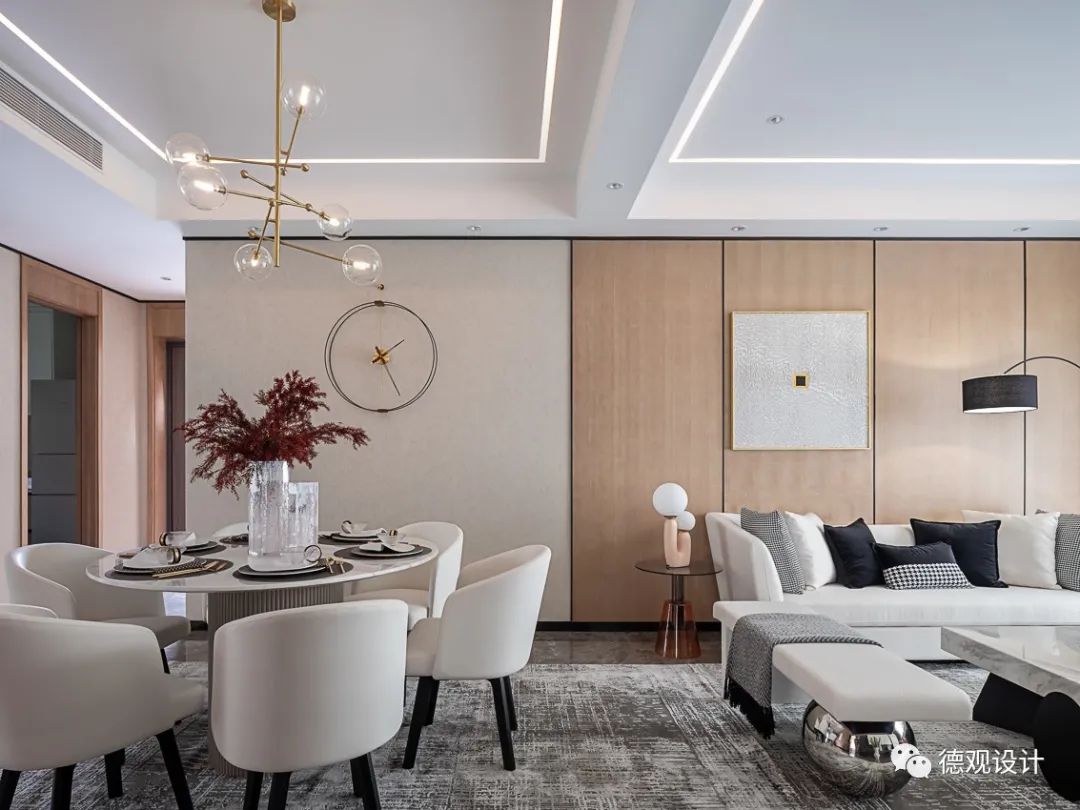 德观设计 | 兴华尚都国际样板间 | 惊艳橙光，写意人文东方-73