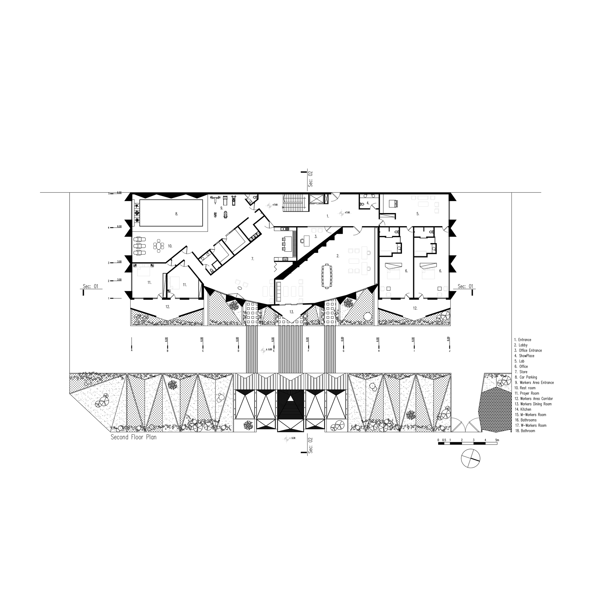 阿纳希塔工厂办公楼丨伊朗德黑兰丨ShahrA Shahr Architects-40