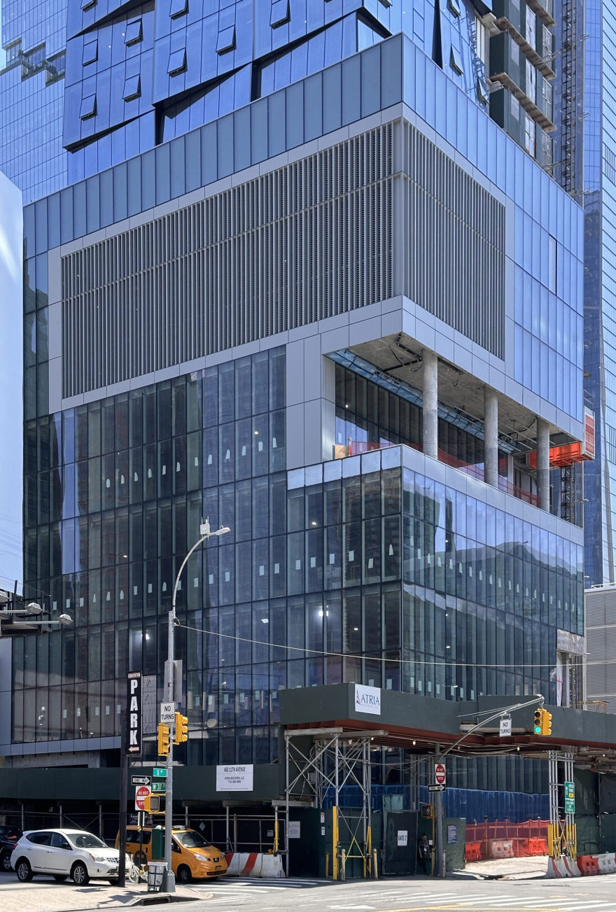 Exterior Work Continues On Hotel Meta At 450 11th Avenue in Hudson Yards, Manhattan - New York YIMBY-17