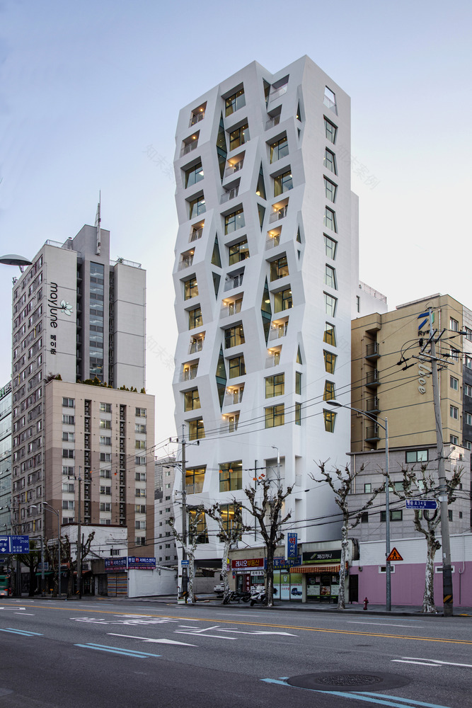 首尔三角建筑丨韩国首尔丨Maaps Architects-39