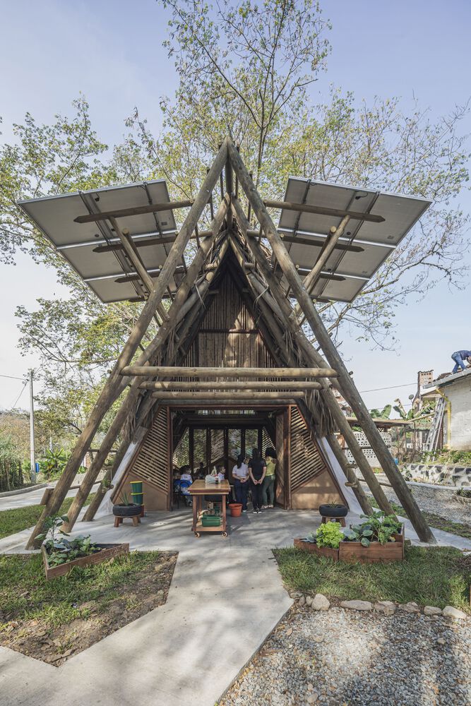 哥伦比亚环保教室丨Plan:b arquitectos-29