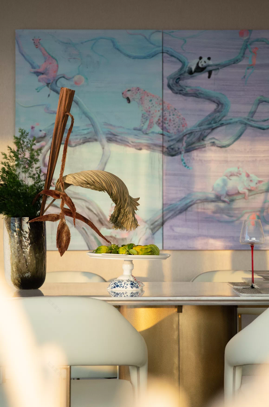 万科天琴湾 150 户型样板间丨萨尔瓦多滨海丨元禾大千(软装),HBA(硬装)-23