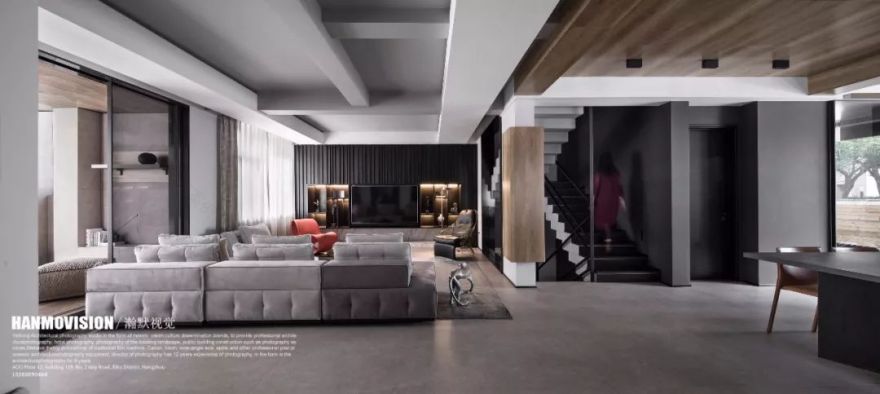 上海仁恒运杰私宅 | 简约高级灰的自然之家-22